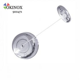 Okinox 900471 Duvara Monte 3 m Metal Otel Tipi Toplanabilir Çamaşır İpi