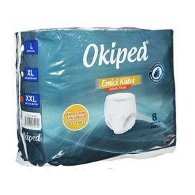 Okiped 8 Adet XXL Emici Külot Hasta Bezi