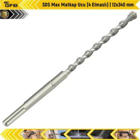 Okr Sds Max 12x340 4 Elmaslı Matkap Ucu