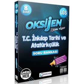 Oksijen Yayınları 8. Sınıf T.C. İnkılap Tarihi ve Atatürkçülük Soru Bankası
