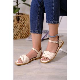 Oksit Antonia Örgü Model Kadın Sandalet