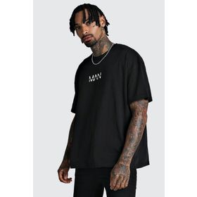 Oksit Crash Man African Erkek Oversize Tshirt