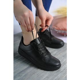 Oksit Maritza Air Siyah Beyaz Kadın Sneaker