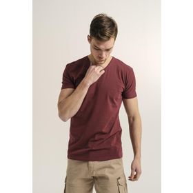 Oksit Riley V Yaka Slim Fit Basic Erkek Tshirt