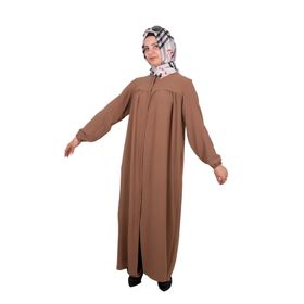 Oktay Usta Collection ROBALI1662 Siyah Mevlana Kesim Kadın Ferace