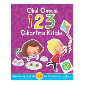 Okul Öncesi 123 Çıkartma Kitabı - Kolektif