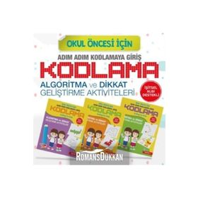 Okul Öncesi Adım Adım Kodlamaya Giriş Dikkat Atölyesi Yayınları