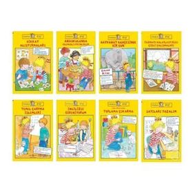 Okul Öncesi Arkadaşım Elif Etkinlik 8 Kitaplı Set - İş Bankası Kültür Yayınları