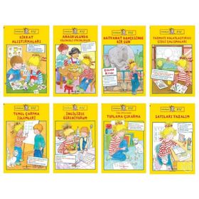 Okul Öncesi Arkadaşım Elif Etkinlik 8 Kitaplı Set - İş Bankası Kültür Yayınları