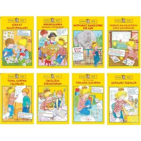 Okul Öncesi Arkadaşım Elif Etkinlik 8 Kitaplı Set - İş Bankası Kültür Yayınları