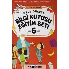 Okul Öncesi Bilgi Kutusu Eğitim Seti 5 Yaş ve Üzeri 6. Kitap Kollektif Çamlıca Çocuk Yayınları