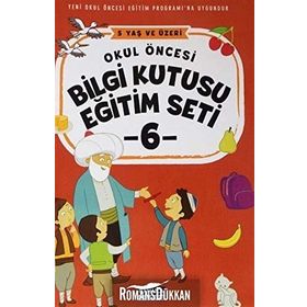 Okul Öncesi Bilgi Kutusu Eğitim Seti 5 Yaş ve Üzeri 6. Kitap Kollektif Çamlıca Çocuk Yayınları