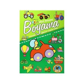 Okul Öncesi Boyama - Etkinlikli Eğlenceli Dev Boyama Kitabı 5 Kitap Takım - kollektif