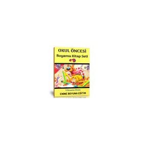 Okul Öncesi Boyama Kitap Seti 5 Kitap