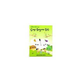 Okul Öncesi Çizgi Boyama Seti 2 Kitap Enine Boyuna Eğitim