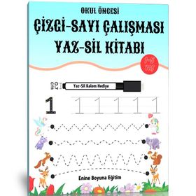 Okul Öncesi Çizgi-Sayı Calışması Enine Boyuna Eğitim