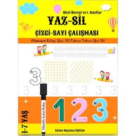 Okul Öncesi Çizgi-Sayı Calışması Enine Boyuna Eğitim