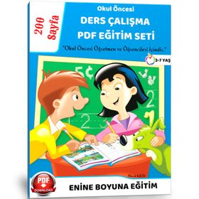 Okul Öncesi Ders Çalışma Pdf Eğitim Seti