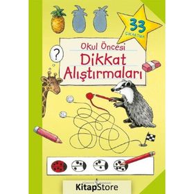 Okul Öncesi Dikkat Alıştırmaları - Kolektif