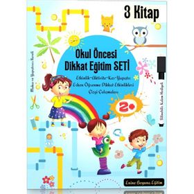 Okul Öncesi Dikkat Egitim Seti 2-6 Yaş Enine Boyuna Eğitim