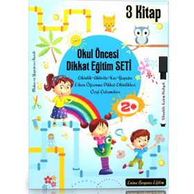 Okul Öncesi Dikkat Egitim Seti 2-6 Yaş Enine Boyuna Eğitim