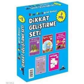 Okul Öncesi Dikkat Geliştirme Seti 3 Yaş - Beyaz Panda Yayınları
