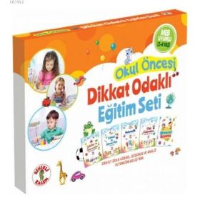 Okul Öncesi Dikkat Odaklı Eğitim Seti 3-4 Yaş-Sihirli Kalem Yayınları
