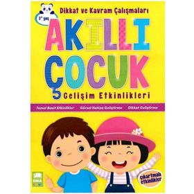 Okul Öncesi Dikkat ve Kavram Çalışmaları Akıllı Çocuk Gelişim Etkinlikleri-Ema Yayınları