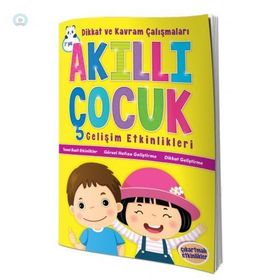 Okul Öncesi Dikkat ve Kavram Çalışmaları Akıllı Çocuk Gelişim Etkinlikleri-Ema Yayınları