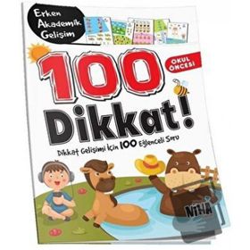 Okul Öncesi EAG 100 Dikkat! - Kolektif - Niha Çocuk Yayınları
