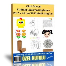 Okul Öncesi Etkinlik Çalışma Sayfaları 36 Seçilmiş Poster