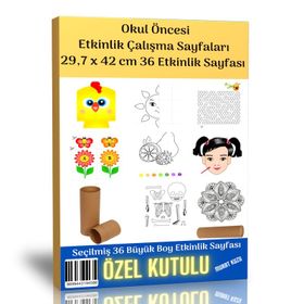 Okul Öncesi Etkinlik Çalışma Sayfaları 36 Seçilmiş Poster