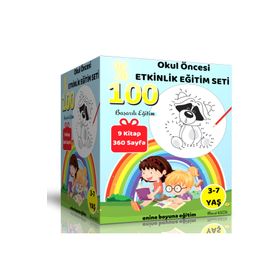 Okul Öncesi Etkinlik Eğitim Seti 9 Fasikül Kitap