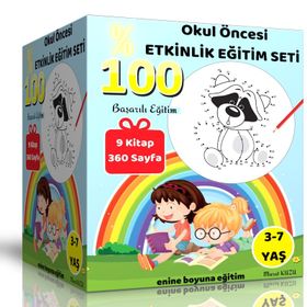 Okul Öncesi Etkinlik Eğitim Seti 9 Fasikül Kitap