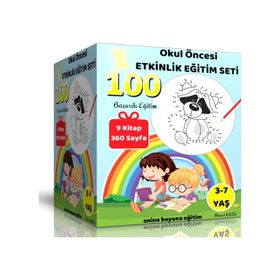 Okul Öncesi Etkinlik Eğitim Seti 9 Fasikül Kitap