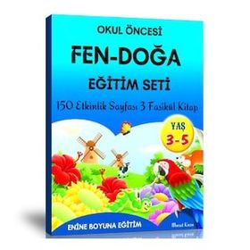 Okul Öncesi Fen-Doğa Eğitim Seti 3 Fasikül Kitap Enine Boyuna Eğitim