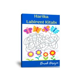 Okul Öncesi Harika Labirent Kitabı Enine Boyuna Eğitim