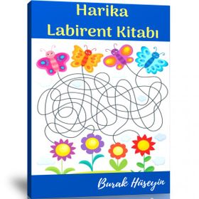 Okul Öncesi Harika Labirent Kitabı Enine Boyuna Eğitim