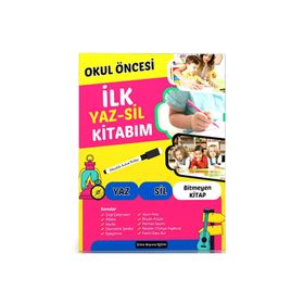 Okul Oncesi İlk Yaz-Sil Kitabım Enine Boyuna Eğitim