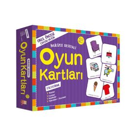 Okul Öncesi İngilizce Destekli Oyun Kartları-Nesil Yayınları