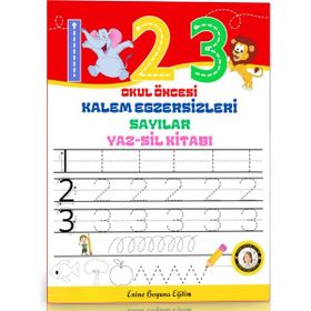 Okul Öncesi Kalem Egzersizleri Enine Boyuna Eğitim