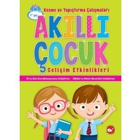 Okul Öncesi Kesme ve Yapıştırma Çalışmaları Akıllı Çocuk Gelişim Etkinlikleri-Ema Yayınları