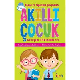 Okul Öncesi Kesme ve Yapıştırma Çalışmaları Akıllı Çocuk Gelişim Etkinlikleri-Ema Yayınları
