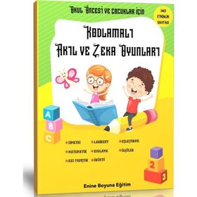 Okul Öncesi Kodlamalı Akıl ve Zeka Oyunları Kitabı Enine Boyuna Eğitim
