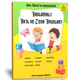 Okul Öncesi Kodlamalı Akıl ve Zeka Oyunları Kitabı Enine Boyuna Eğitim