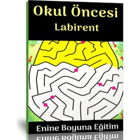 Okul Öncesi Labirent Sayfaları Kitabı Enine Boyuna Eğitim