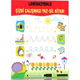 Okul Oncesi Laminasyonlu Çizgi Çalışmaları Enine Boyuna Eğitim