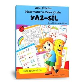 Okul Öncesi Matematik ve Zekâ Yaz Sil Kitabı