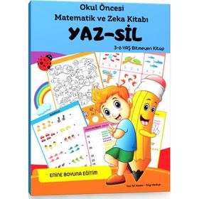Okul Öncesi Matematik ve Zekâ Yaz Sil Kitabı