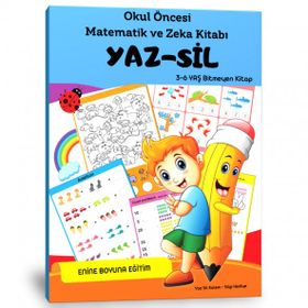 Okul Öncesi Matematik ve Zekâ Yaz Sil Kitabı